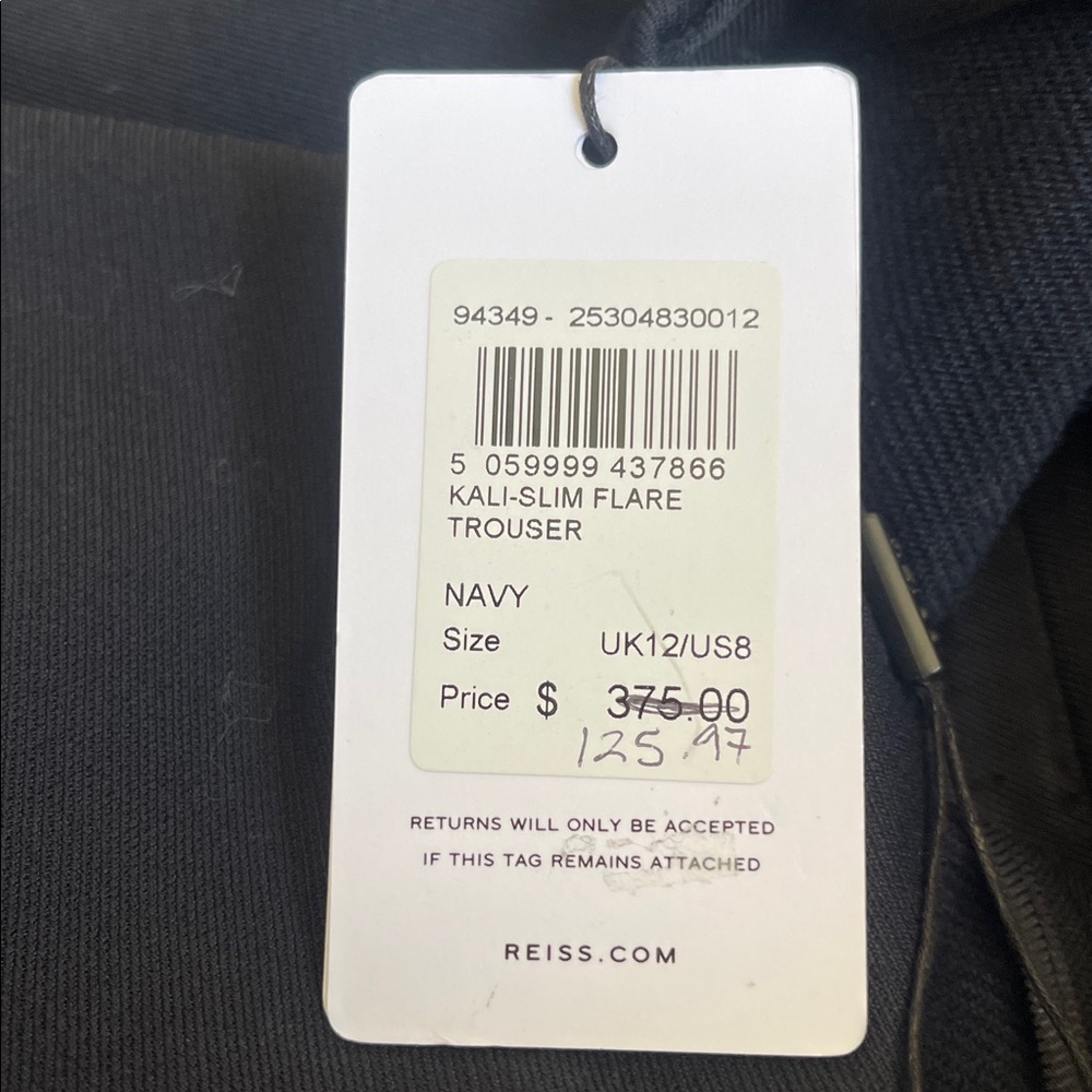 NWT REISS Kali-Slim Flare Trouser - Picture 14 of 14